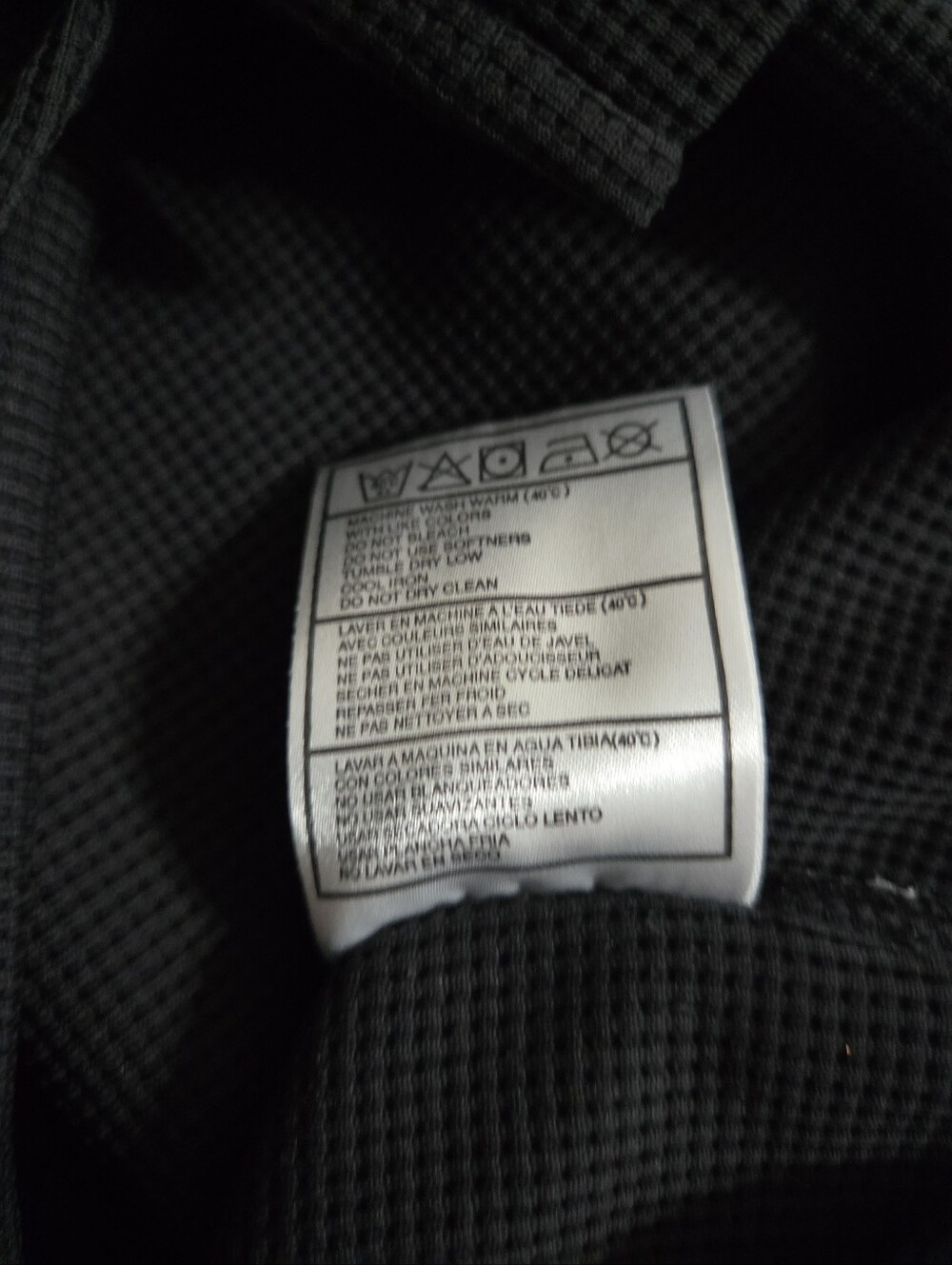 Nike DRI-FIT Men’s Black Polo with Red Ohio State Hockey Accents. XL - Picture 7 of 7